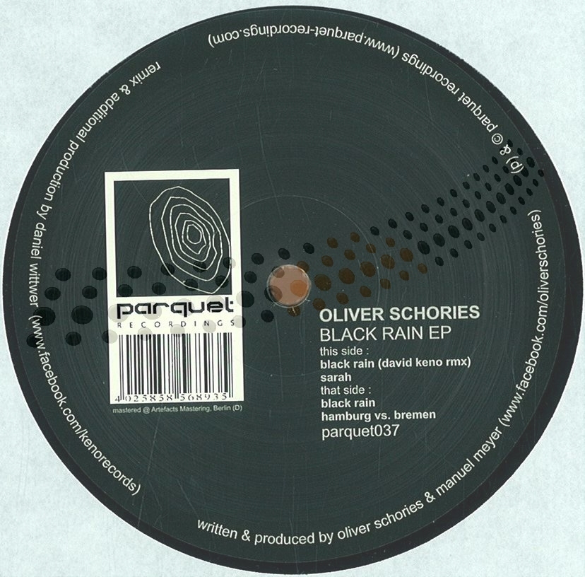 Oliver Schories - Black rain EP
